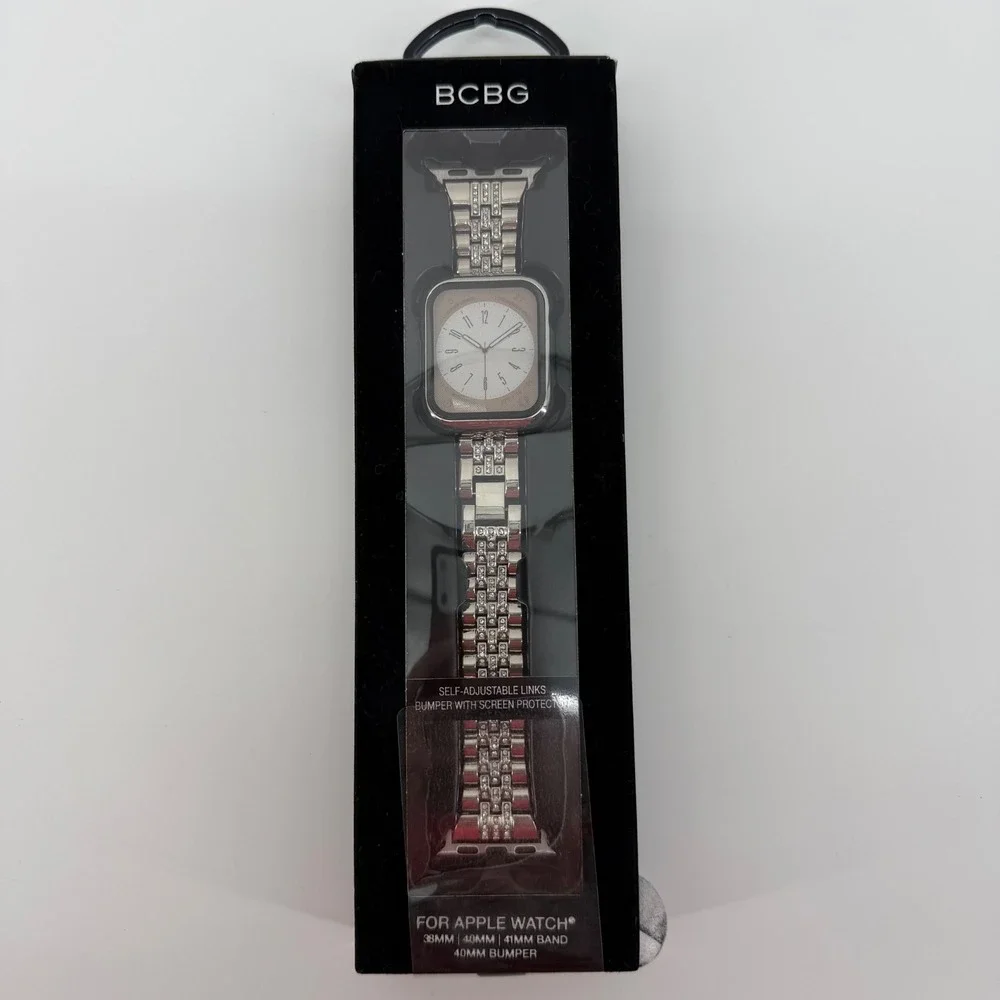 Apple Watch Band with Bumper & Screen Protector – 38/40/41mm – New in box